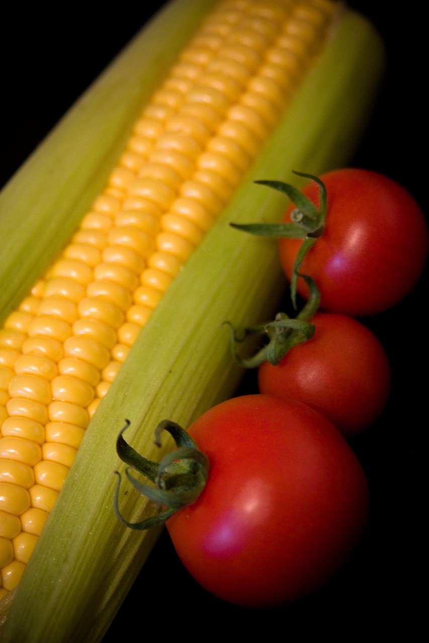 Spotlight on Corn: Summer Corn Salad with Champagne Vinaigrette and Plum Tomatoes